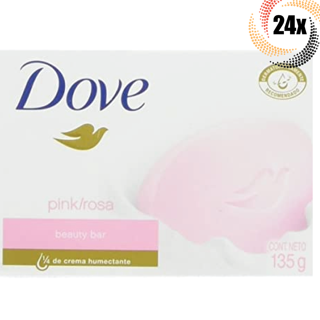 Dove Pink Rosa Scent Moisturizing Cream Beauty Soa...